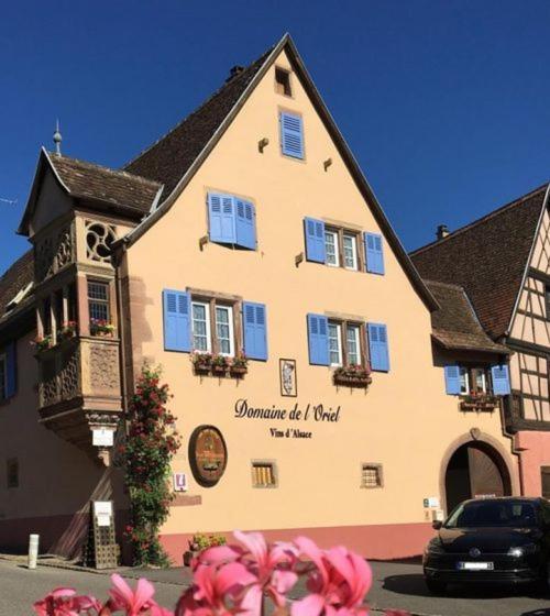 Les Vendangeurs Apartment Niedermorschwihr Luaran gambar
