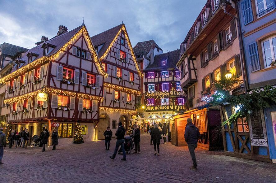 Les Vendangeurs Apartment Niedermorschwihr Luaran gambar